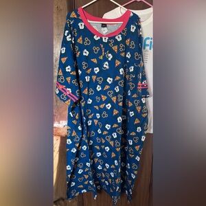 Disney Mickey Nightgown with Fun Print
New In Package
